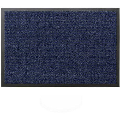 Medial - Tapis d'entrée Aqua 65 - Bleu - 60x90cm - Antidérapant et Lavable - Idéal Bureau