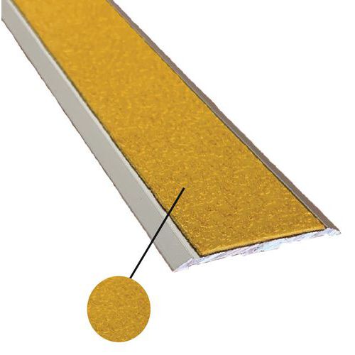 Nez De Marche Plat Antidérapant à Visser 3 M X 41 Mm Jaune