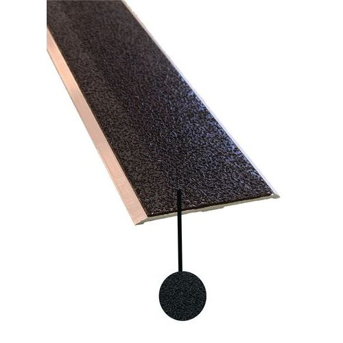 Nez De Marche Plat Antidérapant à Visser 3 M X 60 Mm Noir