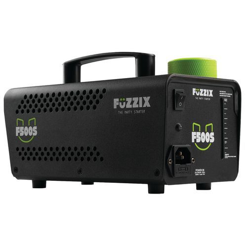Fuzzix - Machine à fumée F500S - 500W - 2.5 min chauffe - Télécommande incluse - Idéale pour vos événements