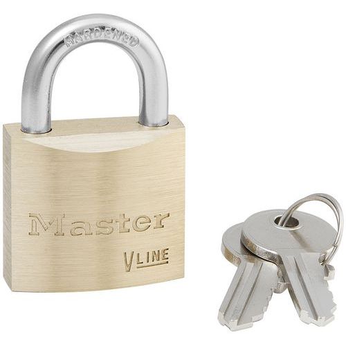 Lot de 12 - Cadenas À Clés En Laiton - Largeur 30mm