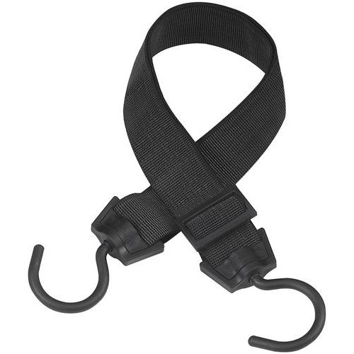 Master Lock - Sandow Giant Rotative Hook - 60-120 cm Noir - Crochet Géant Robuste