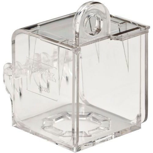 Master Lock - Capot de consignation électrique 2153 - Transparent - Polycarbonate - Ø 30.5 mm - Hauteur 4.4 cm