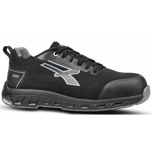U Power - Chaussures de sécurité basses ROOK - Pointure 40 Noir/Gris - Amagnétique S1 P HRO SRC