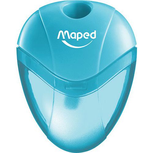 Maped - Taille-crayons Igloo 1 trou avec réservoir - Pour droitier - Compact et pratique