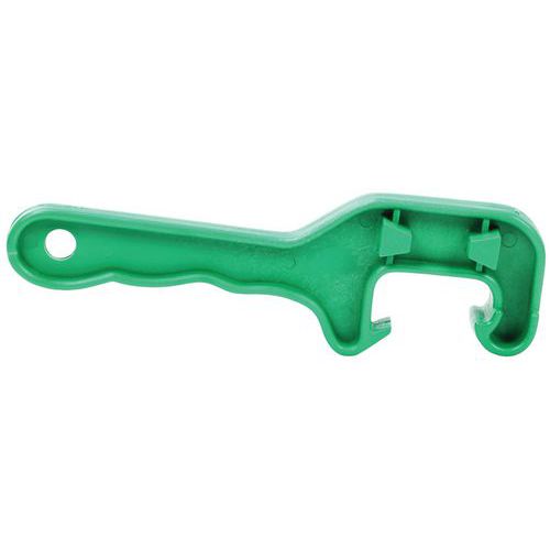 Manutan Expert - Clé pour fût - Nylon - Pour fût à bonde 2 & 3/4 - Garantie 10 ans