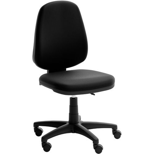 Siège De Bureau Bas Open - Revêtement Tissu - Noir