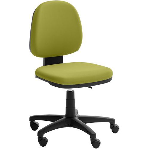 Siège De Bureau Haut Open - Revêtement Tissu - Vert