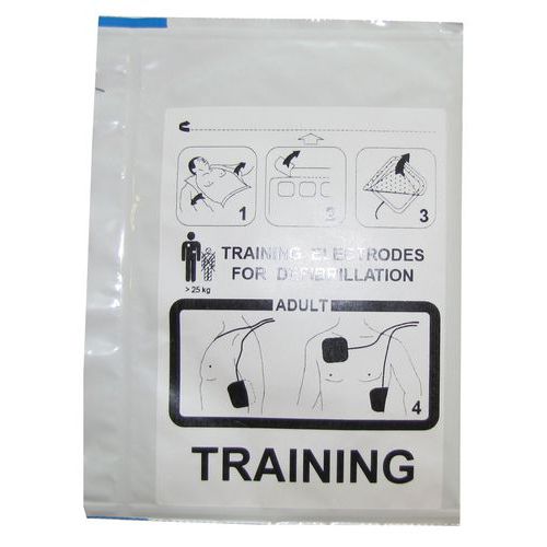 Paire D'électrodes De Formation Défibrillateur Fred Pa-1 Schiller