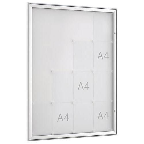 Vitrine D'affichage à Porte Battante Fsk16 - 16 Feuilles
