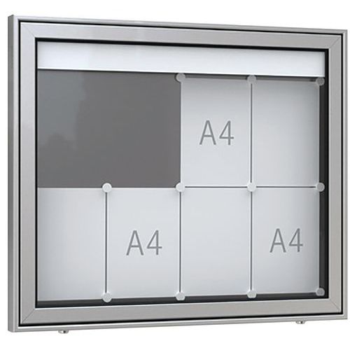 Vitrine D'affichage - Premium Tn8 - 8 Feuilles - Aluminium