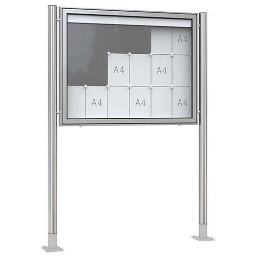 Vitrine D'affichage Premium Tn 9 - 9 Feuilles - Anthracite