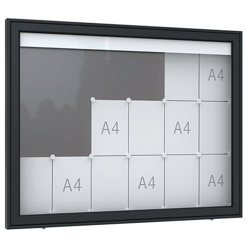 Vitrine D'affichage - Premium Tn9 - 18 Feuilles - Anthracite