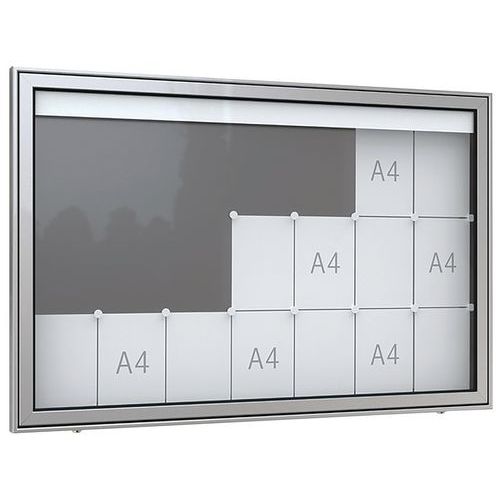 Vitrine D'affichage - Premium Tn11 - 21 Feuilles - Aluminium