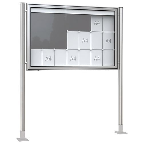 Vitrine D'affichage Premium Tn11 - 21 Feuilles - Anthracite