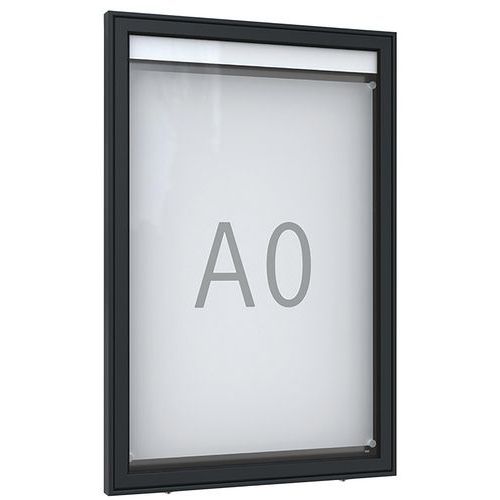 Vitrine D'affichage Premium Tn 400 A0 Portrait - Anthracite