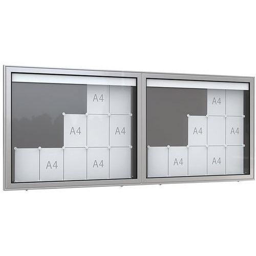 Vitrine D'affichage - Premium Tn12 - 30 Feuilles - Aluminium
