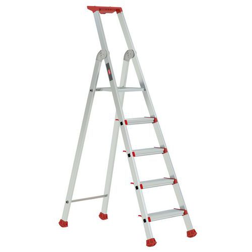 Altrex - Escabeau Nimba NEO 5 marches - Aluminium - Charge 150kg - Hauteur travail 3.10m