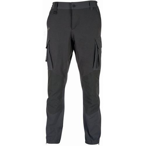 U Power - Pantalon de travail TREK Gris - Taille L - Homme 260 g/m² - Confort et Durabilité