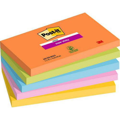 Post-it Super Sticky - Boost 76x127mm