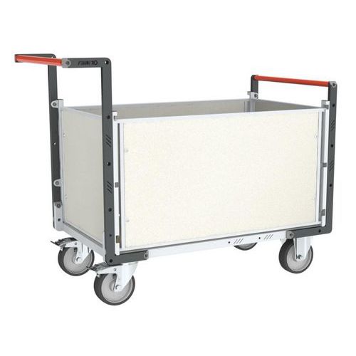 Fimm - Chariot Modulaire 1000x600mm - 2 Dossiers, 2 Ridelles - Charge 500kg - Éco-responsable