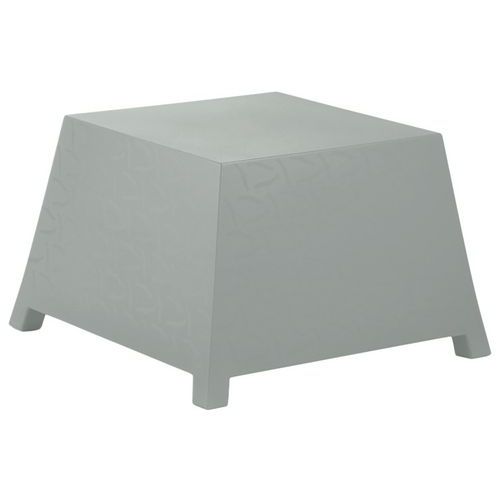 Qui est Paul - Table basse Raffy - Béton recyclé Gris - 42x42x35 cm - Design & Durable
