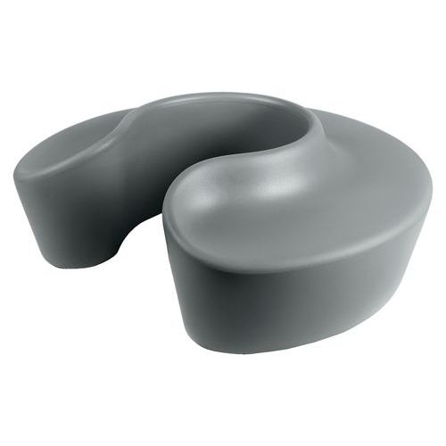Qui est Paul - Banc Sardana Extérieur Béton RAL 7035 Gris Clair - 180cm - Usage Collectivité Régulier