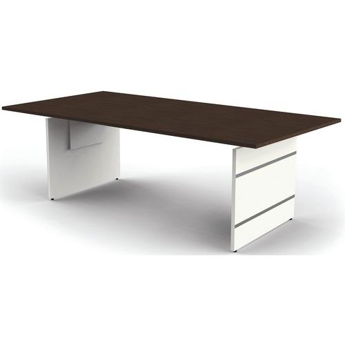 Bureau Réglable Form4 - W200xp100xh68-76cm Wengé 4178