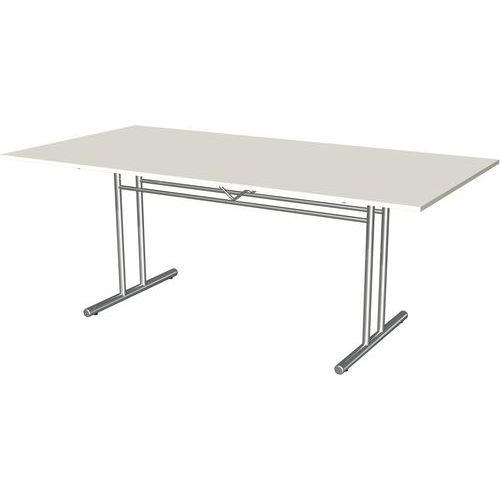 Table De Réunion Artline 6 Personnes 200x100x72cm7446 Blanc