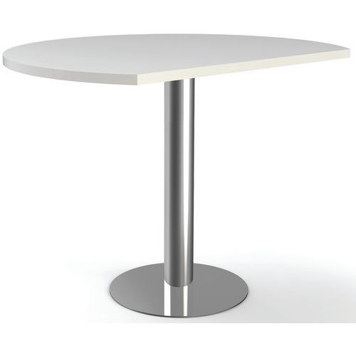 Extension Ronde - Artline - P1000 X H 720-820 Mm Blanc 7667