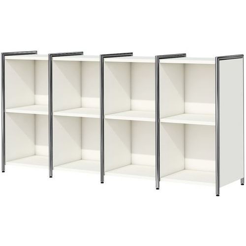 Buffet Étroit Artline 3 Buffets D'appoint Ouvert Blanc