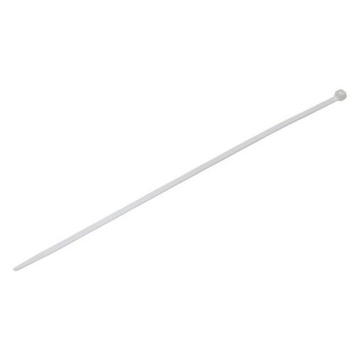 Manutan Expert - Colliers de serrage nylon blanc 4,8x300mm - Lot de 1000 - Résistants et durables
