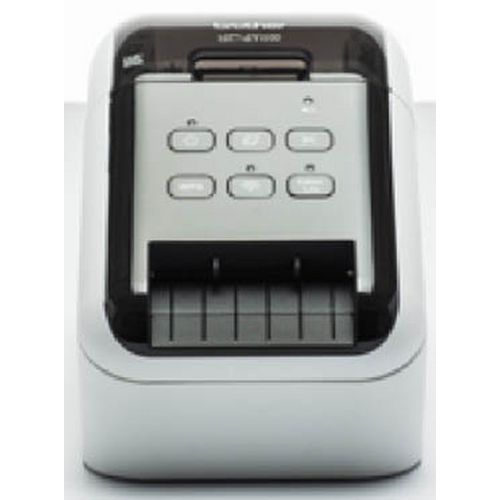 Brother - Imprimante d'étiquettes professionnelle QL-810WC avec Wi-Fi - Alimentation Batterie - Idéale pour bureau