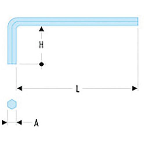 Facom 1 Clé Mâle Longue - Facom Facom