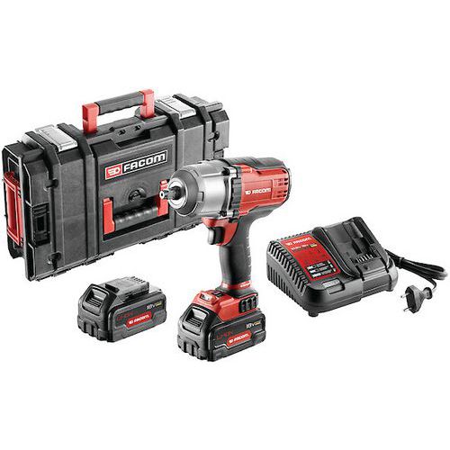 Facom - Clé à Chocs Brushless 1/2 18V 5Ah - Couple 1625 Nm - Puissante et Durable