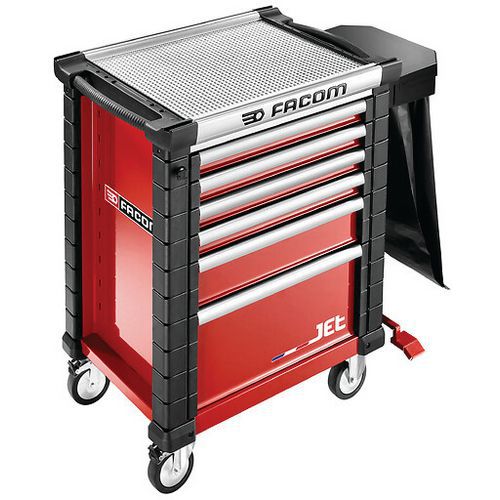 Facom 1 Support Sac Poubelle Avec Couvercle à Pédale - Facom Facom