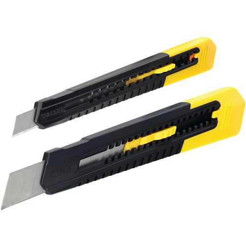 Stanley 1 Lot De 2 Cutters De 9 Et 18 Mm - Stanley