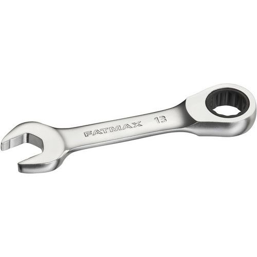 Stanley 1 Clé Mixte Courte à Cliquet Anti-slip - Stanley