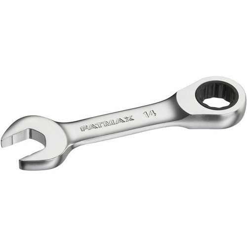 Stanley 1 Clé Mixte Courte à Cliquet Anti-slip - Stanley