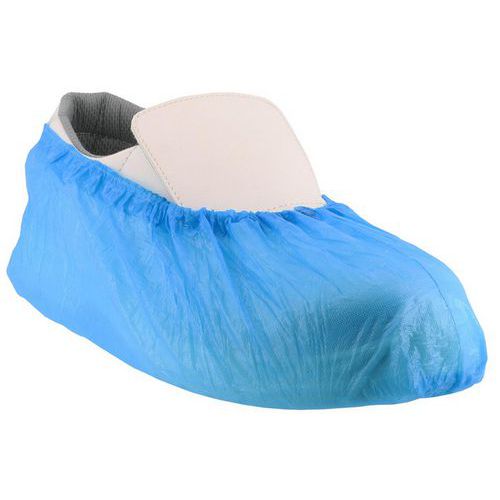 Singer Safety - Surchaussures Usage Unique Polyéthylène Bleu - Protection EPI Confortable