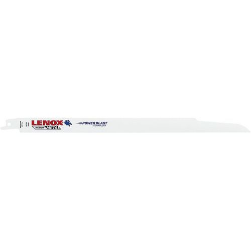 Lenox - Lame de scie sabre bi-métal 118R - 305mm 18 Dpp - Coupe métal moyen et fin