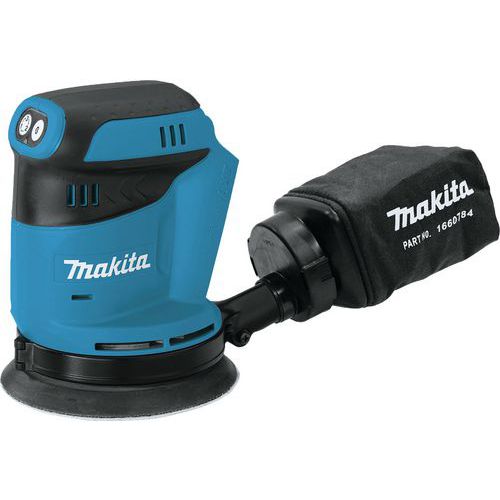 Ponceuse excentrique 18V Ø125mm sans batterie - Makita Ponceuse excentrique 18V Ø125mm sans batterie - Makita