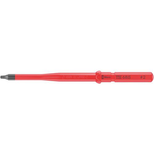 Wera - Lame isolée VDE KK 68 iS - 154mm - Pour vis carrées - Outillage spécialisé