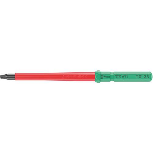 Wera - Lame Torx VDE KK 67 i - TX25x154mm - Isolation 1000V - Outillage spécialisé