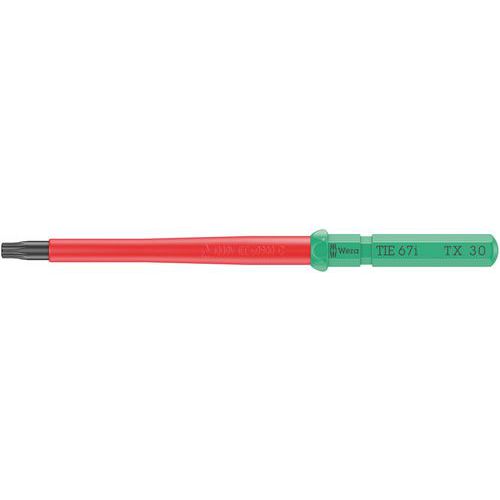 Wera - Lame Torx VDE KK 67 i - TX30x154mm - Isolation Sécurité Électrique