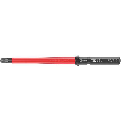 Wera - Tournevis Lame Isolée VDE Fente/Pozidriv KK 65 i PZ/S - 154mm - Sécurité et Précision