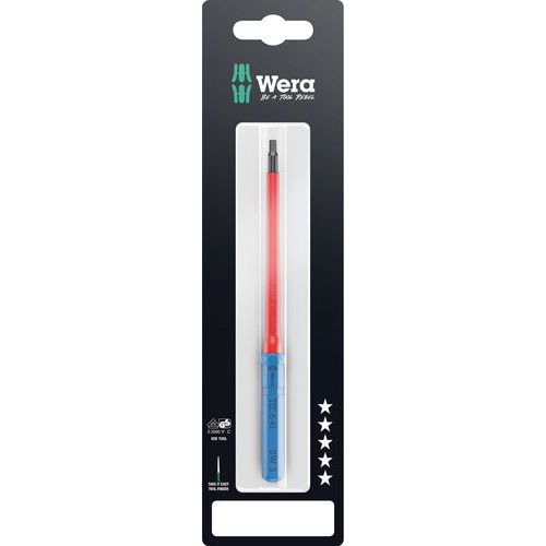 Wera - Lame isolée VDE KK VDE 64 i SB - 3x154mm - Pour vis 6 pans - Sécurité VDE