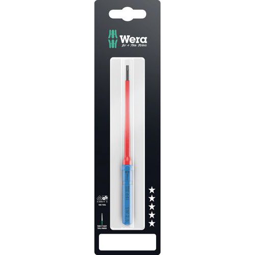 Wera - Lame isolée VDE KK VDE 64 i SB - 2,5x154mm - Outillage spécialisé pour électriciens