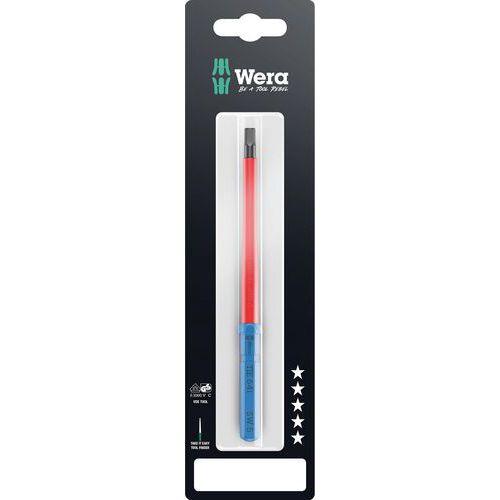 Wera - Lame isolée VDE KK VDE 64 i SB - 5x154mm - Pour vis 6 pans - Outillage spécialisé
