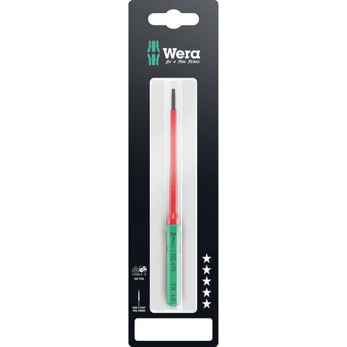 Wera - Lame isolée VDE Torx TX10x154mm - Outillage spécialisé pour électriciens